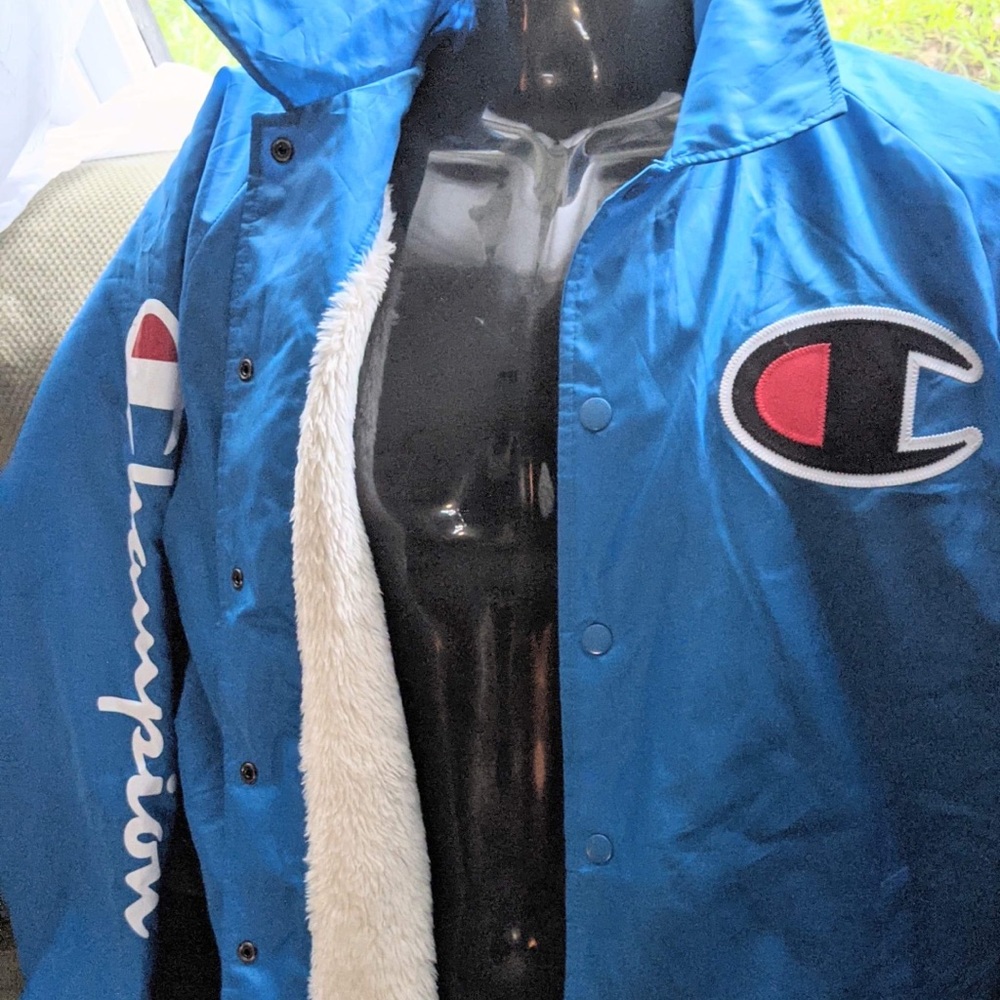 Chapions jacket blue